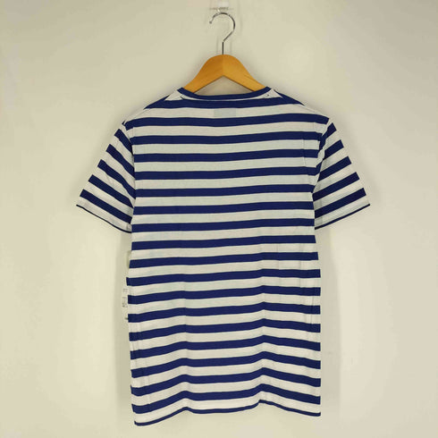 ポロラルフローレン POLO RALPH LAUREN CUSTOM FIT ポニー刺繍 ボーダー ポケットTシャツ メンズ import:S