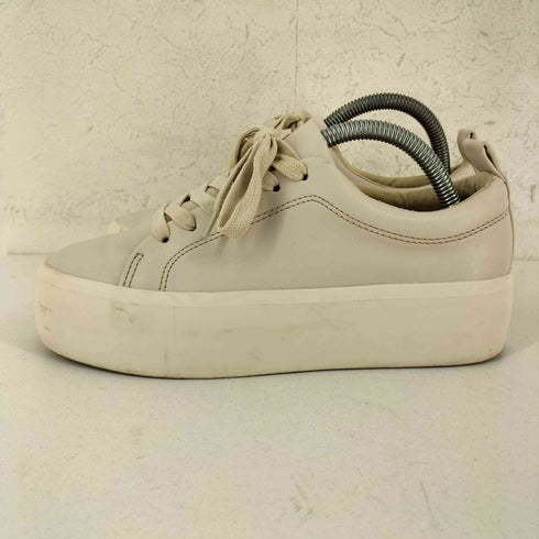 ザラ ZARA 厚底フェイクレザースニーカー レディース JPN:23.5
