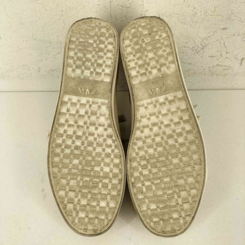 ザラ ZARA 厚底フェイクレザースニーカー レディース JPN:23.5