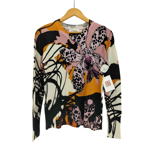 デシグアル Desigual M. Christian Lacroix 蘭モチーフ セーター レディース import:L