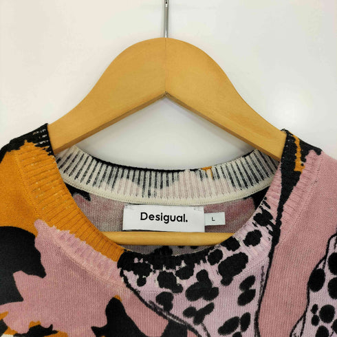 デシグアル Desigual M. Christian Lacroix 蘭モチーフ セーター レディース import:L