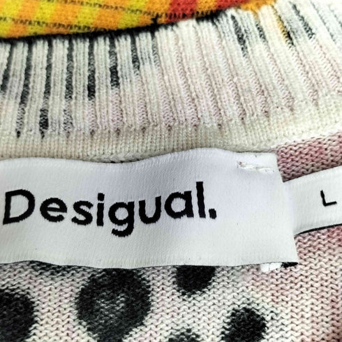 デシグアル Desigual M. Christian Lacroix 蘭モチーフ セーター レディース import:L