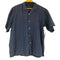 ナノユニバース NANO universe ストライブ S/S 開襟シャツ メンズ JPN:XL