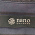 ナノユニバース NANO universe ストライブ S/S 開襟シャツ メンズ JPN:XL