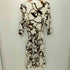 ローレンラルフローレン LAUREN RALPH LAUREN ベルト柄 カシュクールロングワンピース レディース import:S