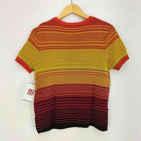 デシグアル Desigual パームツリー ニットTシャツ レディース import:L