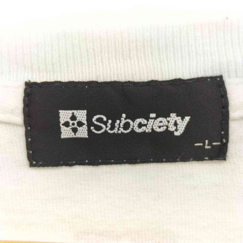 サブサエティ Subciety Glorious Dry S/S Tee メンズ JPN:L