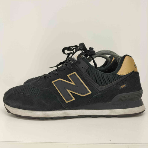 ニューバランス NEW BALANCE 574v2 Black Citra Yellow スニーカー メンズ US:9
