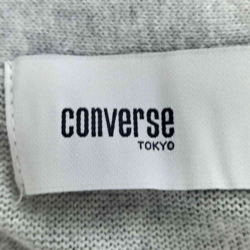 コンバーストウキョウ CONVERSE TOKYO 星柄 コットン ニット ロングカーディガン レディース