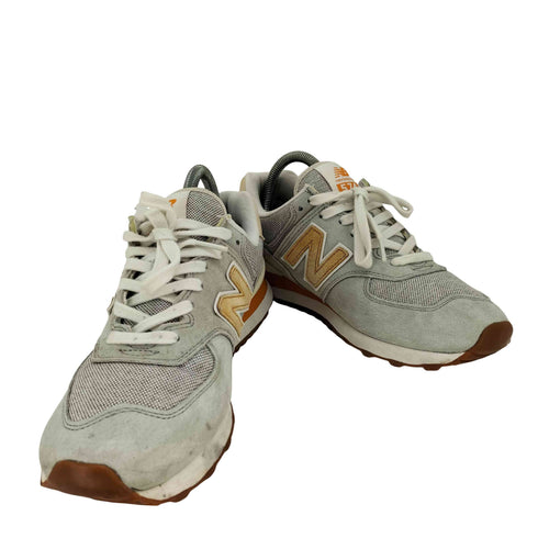ニューバランス NEW BALANCE 574 Gray Orange メンズ US:9