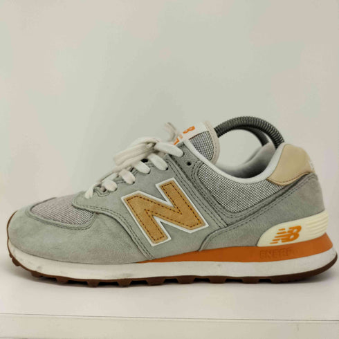 ニューバランス NEW BALANCE 574 Gray Orange メンズ US:9