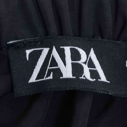 ザラ ZARA ナイロン バルーン ミディスカート レディース XS