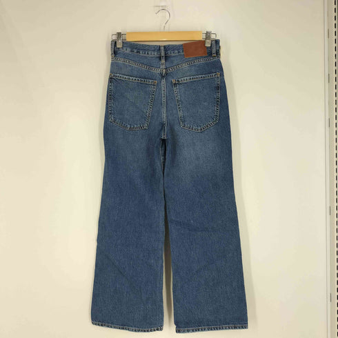 ザラ ZARA THE PAX CULOTTE ダメージ加工 デニムパンツ レディース 34