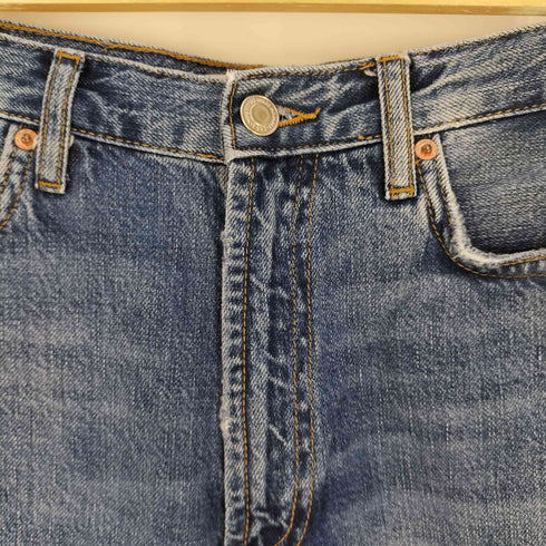 ザラ ZARA THE PAX CULOTTE ダメージ加工 デニムパンツ レディース 34