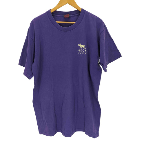 Gecko Hawaii USA製 シングルステッチ ロゴプリントTシャツ メンズ import:XL