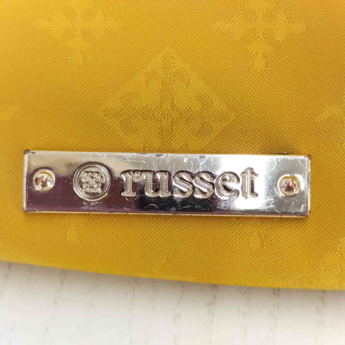 ラシット russet レザー ハンド モノグラム ショルダー バッグ レディース