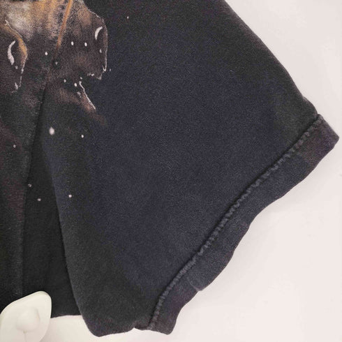 リキッドブルー LIQUID BLUE 90s インディアン 全面プリント S/S Tシャツ メンズ