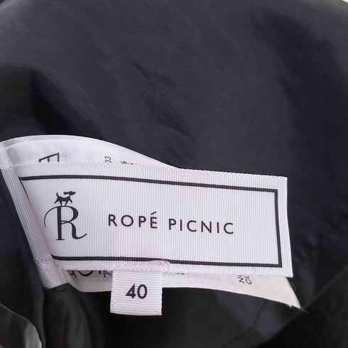 ロペピクニック Rope Picnic ミドル丈ツイードアイラインスカート レディース JPN:40