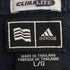 アディダス adidas CLIMALITE ロゴ刺繍 ボーダー コットン ニット メンズ import:L