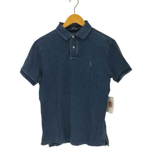 ポロラルフローレン POLO RALPH LAUREN CUSTOM SLIM FIT スモールポニー刺繍 鹿の子ポロシャツ メンズ 170/92A