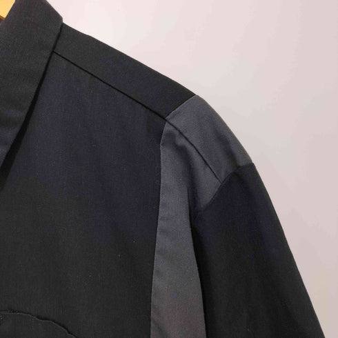 ディッキーズ Dickies バイカラー フロントポケット S/S シャツ メンズ import:XL