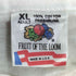 フルーツオブザルーム FRUIT OF THE LOOM 90s USA製 シングルステッチ 両面プリント クルーネックTシャツ メンズ import:XL