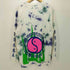 shei shei co LTD 謝謝 ファイヤーフレーム 両面プリント S/S Tシャツ メンズ