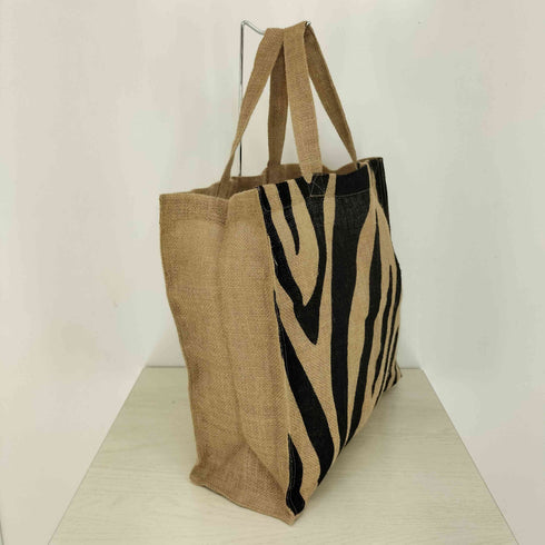 MAISON BENGAL ジュートアニマルトートバッグ レディース
