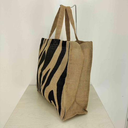 MAISON BENGAL ジュートアニマルトートバッグ レディース
