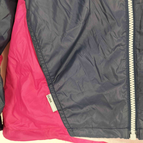 アディダス adidas CLIMA PROOF 裏地メッシュ ロゴプリント ジップアップ マウンテンパーカ レディース JPN:M