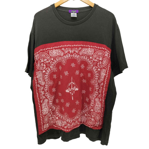 Radio Eva EVA-01 PAISLEYS 2TONE BANDANNA T-Shirt メンズ JPN:XXL
