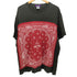 Radio Eva EVA-01 PAISLEYS 2TONE BANDANNA T-Shirt メンズ JPN:XXL