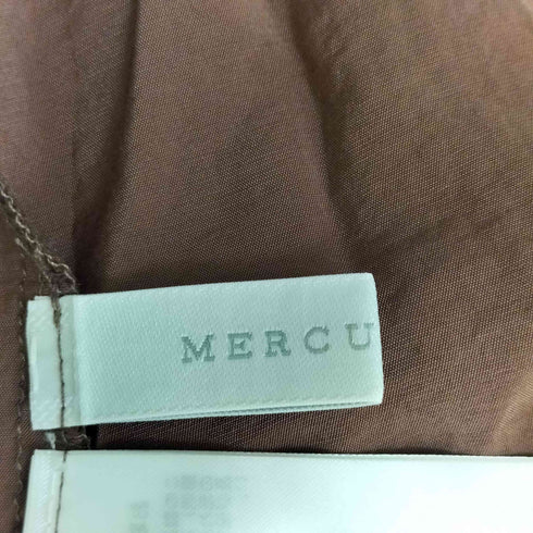 マーキュリーデュオ MERCURYDUO ギャザースリーブマーメイドシャツワンピース レディース FREE