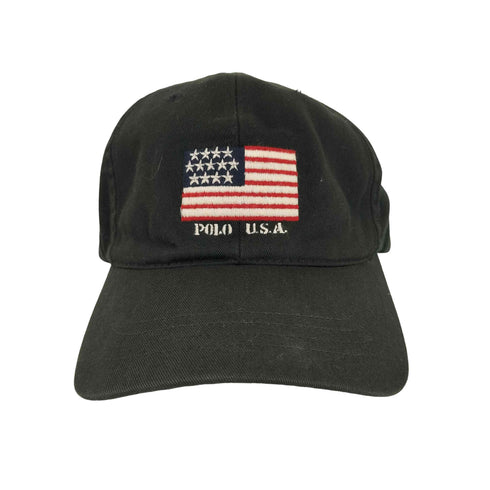 ポロスポーツラルフローレン POLO SPORT RALPH LAUREN 90S 星条旗 ダッドキャップ メンズ