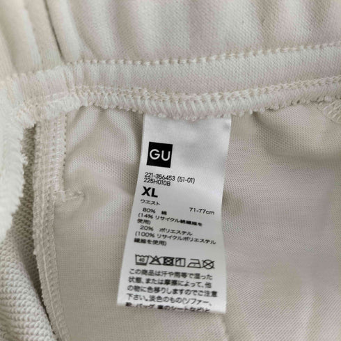 ジーユー GU スウェットバレルレッグパンツ レディース JPN:XL