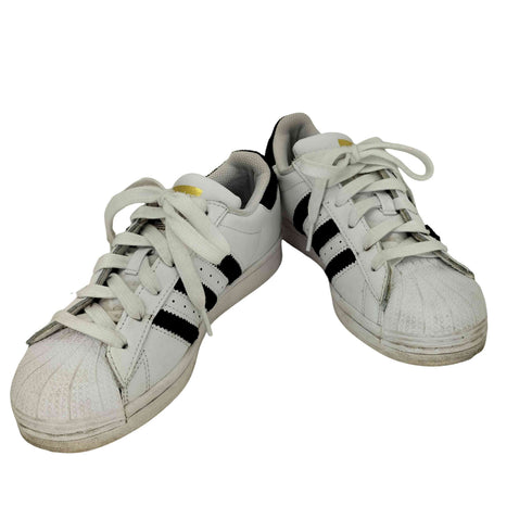 アディダスオリジナルス adidas Originals SUPER STAR WHITE/BLACK/GOLD レディース JPN:22