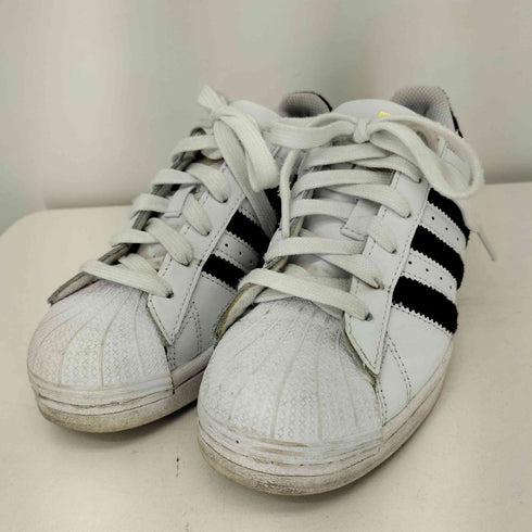 アディダスオリジナルス adidas Originals SUPER STAR WHITE/BLACK/GOLD レディース JPN:22