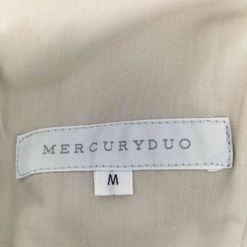 マーキュリーデュオ MERCURYDUO ボリュームフレアジャンプスーツ レディース M