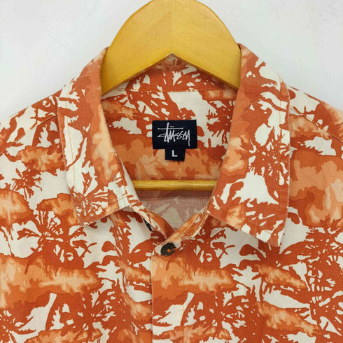 ステューシー Stussy OLD総柄アロハシャツ メンズ import:L