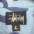 ステューシー Stussy OLD開襟シャツ コットン オールドスケート トライバル柄 メンズ import:L