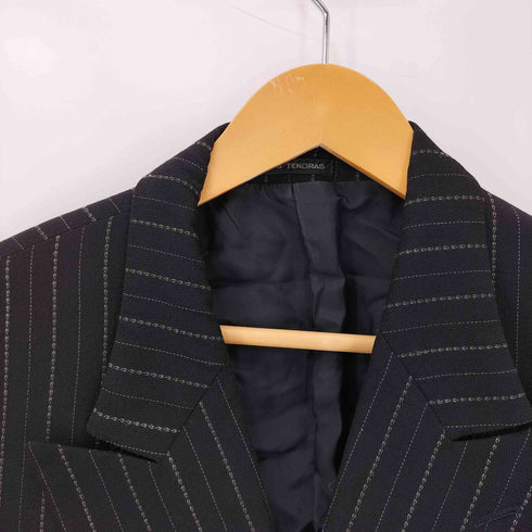 メンズティノラス MENS TENORAS ウール ストライプ ダブルテーラードジャケット パンツ セットアップ メンズ JPN:M