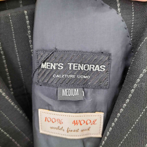 メンズティノラス MENS TENORAS ウール ストライプ ダブルテーラードジャケット パンツ セットアップ メンズ JPN:M