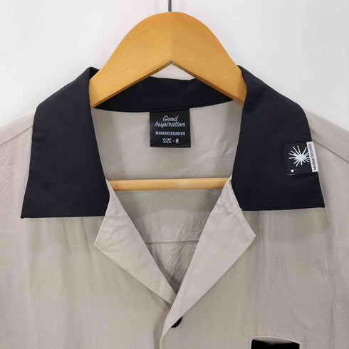 ミハラヤスヒロ MIHARA YASUHIRO レーヨン ボウリングシャツ メンズ JPN:M
