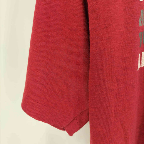 カレッジパシフィック Collegiate Pacific 80S USA製 シングルステッチ フロントプリント Tシャツ メンズ import:L