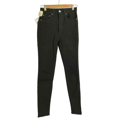 マウジー moussy HW Rebirth BLACK SKINNY レディース US:24