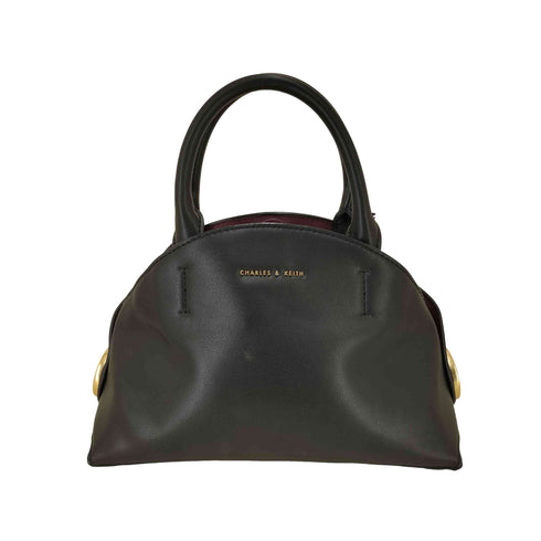 チャールズアンドキース CHARLES&KEITH Top Handle Dome Bag トップ ドーム ハンドル バッグ レディース