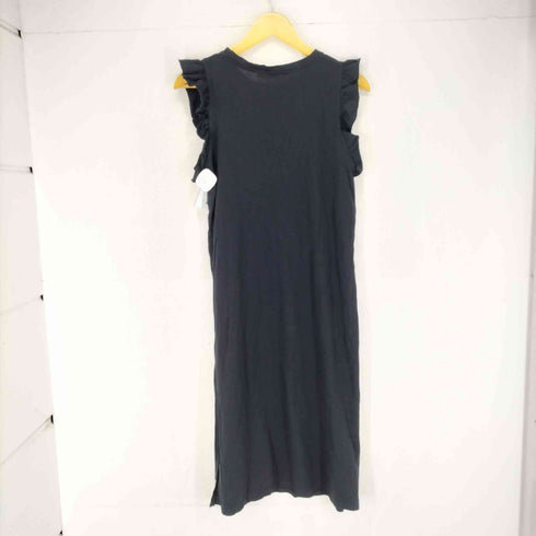 ザラ ZARA TELL ME I CAN DO IT TOMORROW フロントプリントノースリーブワンピース レディース JPN:S