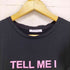 ザラ ZARA TELL ME I CAN DO IT TOMORROW フロントプリントノースリーブワンピース レディース JPN:S