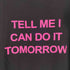 ザラ ZARA TELL ME I CAN DO IT TOMORROW フロントプリントノースリーブワンピース レディース JPN:S