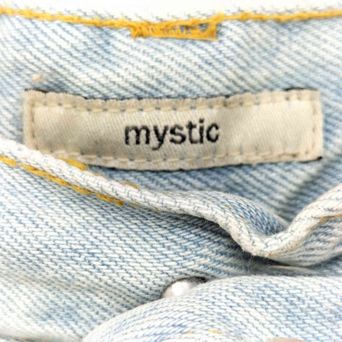 ミスティック mystic カーブデニム ダメージ加工 レディース JPN:0